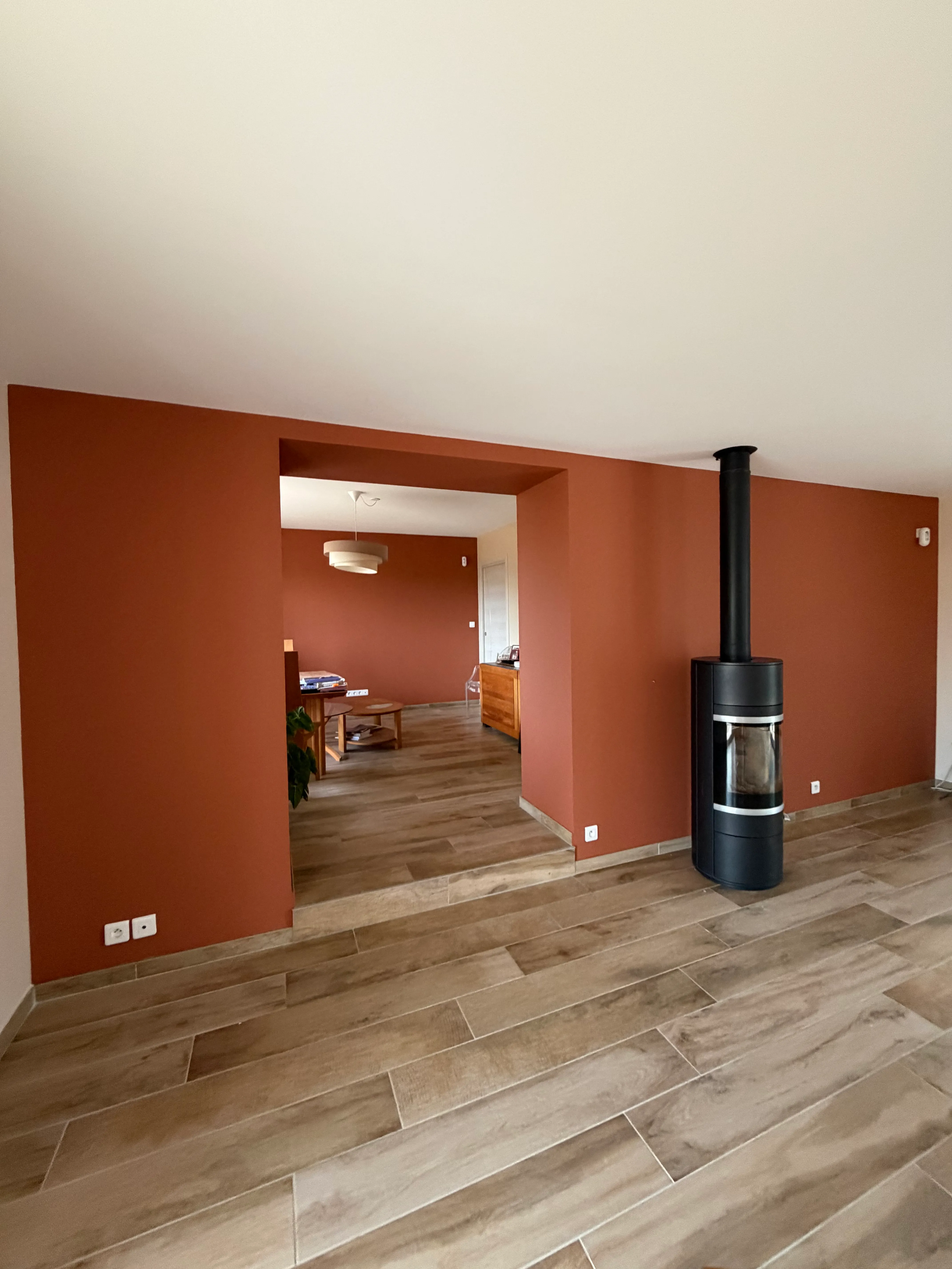 Après — Salon recolorisé